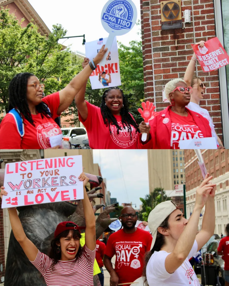 StoryCorps Workers Rally for a Fair Contract