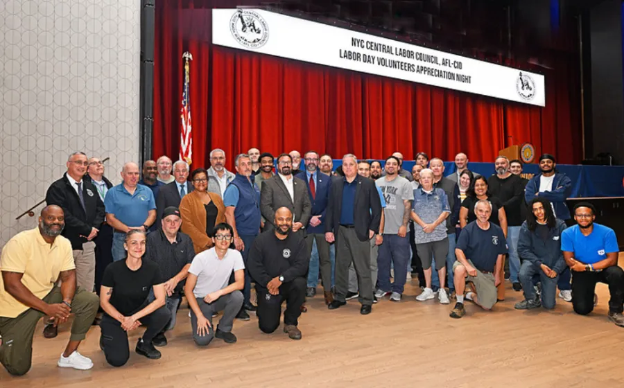 NYC CLC Honors Dedicated Labor Day Volunteers at IBEW Local 3