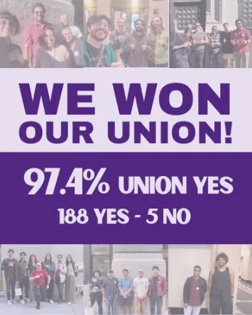 NYURU-Postdocs Vote 97.4% YES to Join UAW