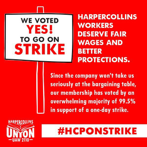 HarperCollins Workers Authorize A Strike | New York City Central Labor ...