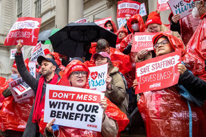 Nurses Rally For Safe Staffing At City Hall | New York City Central ...